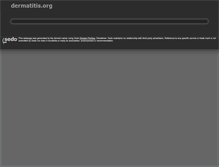 Tablet Screenshot of dermatitis.org